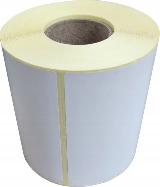 Etykiety termiczne kurierskie 100x150 mm samoprzylepne perforowane białe