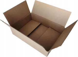 Karton klapowy pudełko 310x220x70 brązowy 31x22x7 20szt