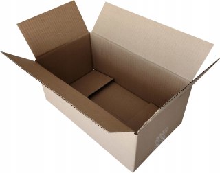Karton klapowy pudełko 350x200x150 brązowy 35x20x15 20szt