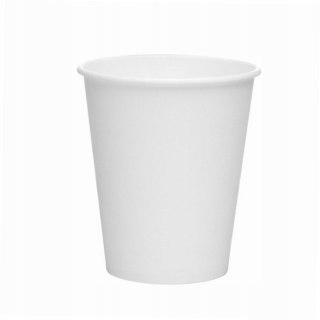 Kubek papierowy biały 250ml eko do kawy herbaty napojów 100% papier 100szt