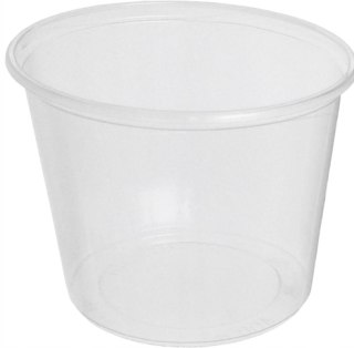 Pojemnik PP do sałatek surówek dań gorących 400ml okrągły 100szt