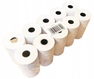 Rolki termiczne do kas i drukarek fiskalnych 80x30 10szt papier