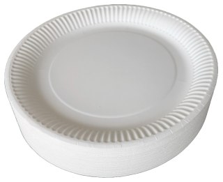 Talerz jednorazowy papierowy biały okrągły EKO 180 talerze 18cm 100szt