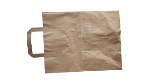 Torba papierowa 25x14x30 cm brązowa 250szt z uchem Torba papierowa 25x14x30 cm brązowa 250szt z uchem