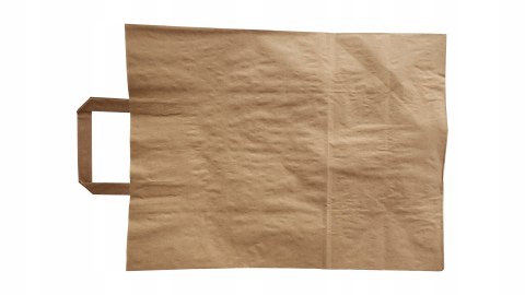 Torba papierowa 32x16x42 cm brązowa 250szt z uchem Torba papierowa 32x16x42 cm brązowa 250szt z uchem