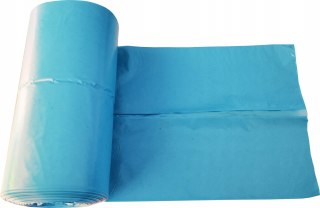 Worki na śmieci super mocne 120L x 25 szt niebieskie do segregacji odpadów