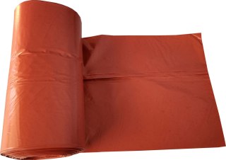 Worki na śmieci super mocne 120L x 25 sztuk czerwone do segregacji odpadów