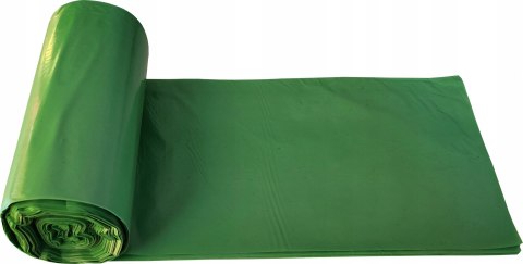 Worki na śmieci super mocne 120L x 25 sztuk zielone do segregacji odpadów Worki na śmieci super mocne 120L x 25 sztuk zielone do segregacji odpadów