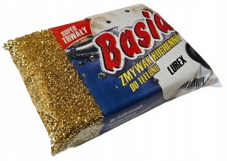 Zmywak kuchenny do teflonu Lurex Basia złoty gąbka