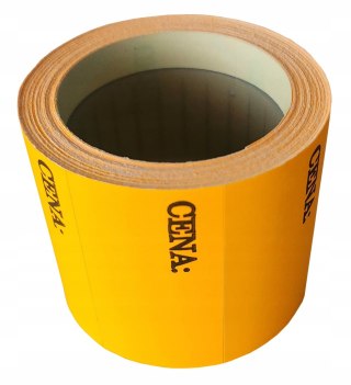Etykiety cenowe 40x30 mm samoprzylepne cenówki metki ceny pomarańczowe