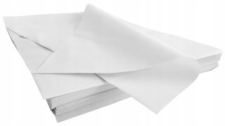 Papier pakowy biały makulaturowy 60 x 40cm arkusze 10 kg do pakowania