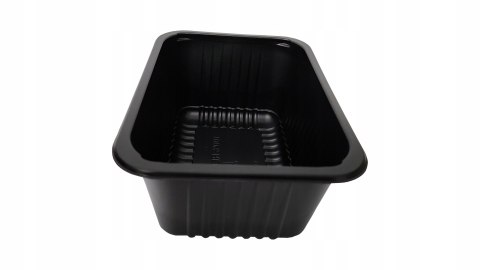 Pojemnik PP czarny do sałatek surówek dań gorących 1400ml z wieczkiem 40szt Pojemnik PP czarny do sałatek surówek dań gorących 1400ml z wieczkiem 40szt