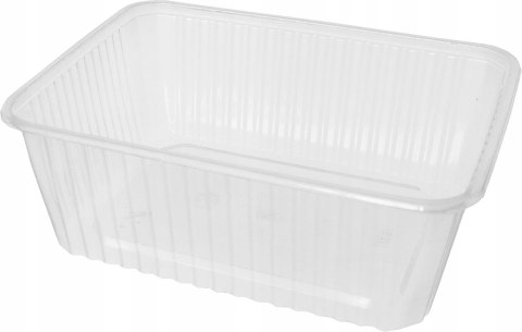 Pojemnik PP do sałatek surówek dań gorących 1000ml 50szt Pojemnik PP do sałatek surówek dań gorących 1000ml 50szt