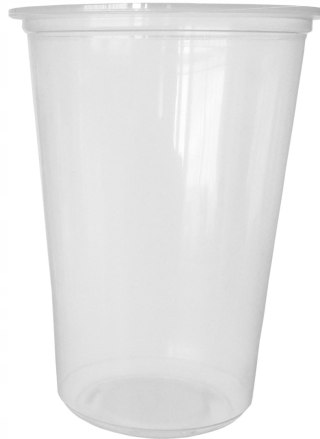 Pojemnik PP do sałatek surówek dań gorących 1000ml okrągły 50szt