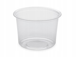 Pojemnik PP do sałatek surówek dań gorących 400ml okrągły 100szt