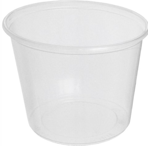 Pojemnik PP do sałatek surówek dań gorących 400ml z wiekiem okrągły 100szt Pojemnik PP do sałatek surówek dań gorących 400ml z wiekiem okrągły 100szt