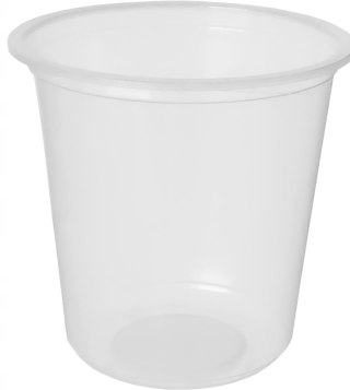 Pojemnik PP do sałatek surówek dań gorących 750ml okrągły 50szt