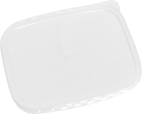 Przykrywka prostokątna wieczko do pojemników PP 125 - 500ml 107x80 100szt Przykrywka prostokątna wieczko do pojemników PP 125 - 500ml 107x80 100szt