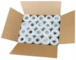 Reklamówki HDPE zrywki 22x43cm 100szt x 20 rolek