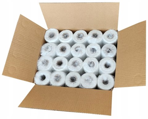 Reklamówki HDPE zrywki 22x43cm 100szt x 20 rolek Reklamówki HDPE zrywki 22x43cm 100szt x 20 rolek