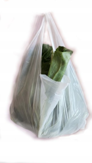 Reklamówki HDPE zrywki jednorazowe białe torby 30x55cm 200 szt mocne 6kg