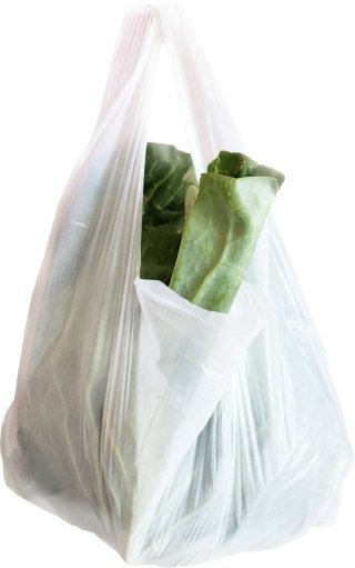Reklamówki HDPE zrywki jednorazowe torby foliowe białe 25x45cm 150szt 5kg
