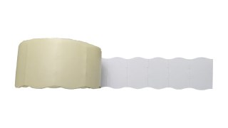 Taśma do metkownicy dwurzędowej 26x16mm faliste metki biała 5 szt. ceny