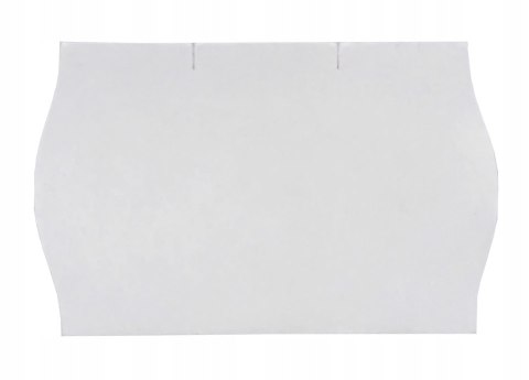 Taśma do metkownicy dwurzędowej 26x16mm faliste metki biała 5 szt. ceny Taśma do metkownicy dwurzędowej 26x16mm faliste metki biała 5 szt. ceny