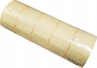 Taśma do metkownicy jednorzędowej 26x12mm metki pomarańczowe faliste 5 szt.
