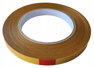 Taśma klejąca dwustronna 12mm/50m mocna przezroczysta