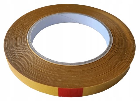 Taśma klejąca dwustronna 12mm/50m mocna przezroczysta Taśma klejąca dwustronna 12mm/50m mocna przezroczysta