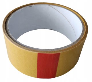 Taśma klejąca dwustronna 38mm/10m mocna przezroczysta