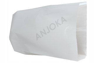 Torebki papierowe fałdowe 12×5x21 cm 1000szt białe śniadaniowe