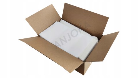 Torebki papierowe fałdowe 12×5x21 cm 1000szt białe śniadaniowe Torebki papierowe fałdowe 12×5x21 cm 1000szt białe śniadaniowe
