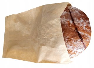 Torebki papierowe fałdowe 12×5x21 cm 1000szt brązowe śniadaniowe