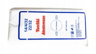 Woreczki foliowe torebki śniadaniowe HDPE 14/4/32 22/32 0,6kg grube