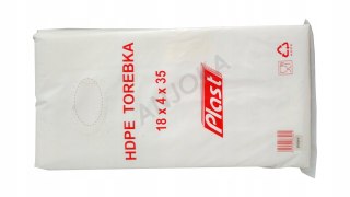 Woreczki foliowe torebki śniadaniowe HDPE 18x35 800szt