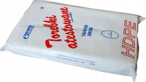 Woreczki foliowe torebki śniadaniowe HDPE 18/4/35 26/35 0,9kg grube Woreczki foliowe torebki śniadaniowe HDPE 18/4/35 26/35 0,9kg grube