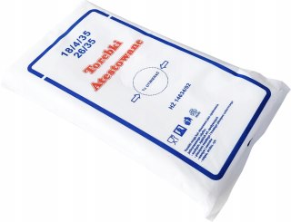 Woreczki foliowe torebki śniadaniowe HDPE 18/4/35 grube mocne atest