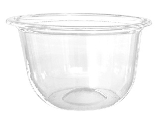 Pojemnik PET do deserów lodów pucharek mały 200ml okrągły 50szt