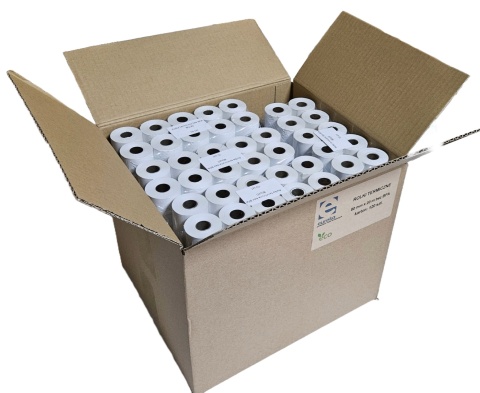 Rolki termiczne do kas i drukarek fiskalnych 80x20 120szt papier