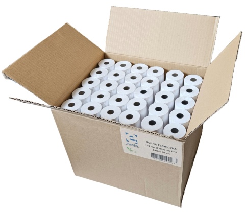 Rolki termiczne do kasy fiskalnej posnet novitus elzab 110x30 60szt